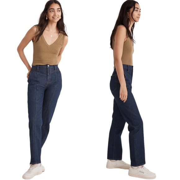 Madewell Denim - Madewell | NWT Perfect Vintage Straight Jean in Greenhaven Wash - Seamed Version